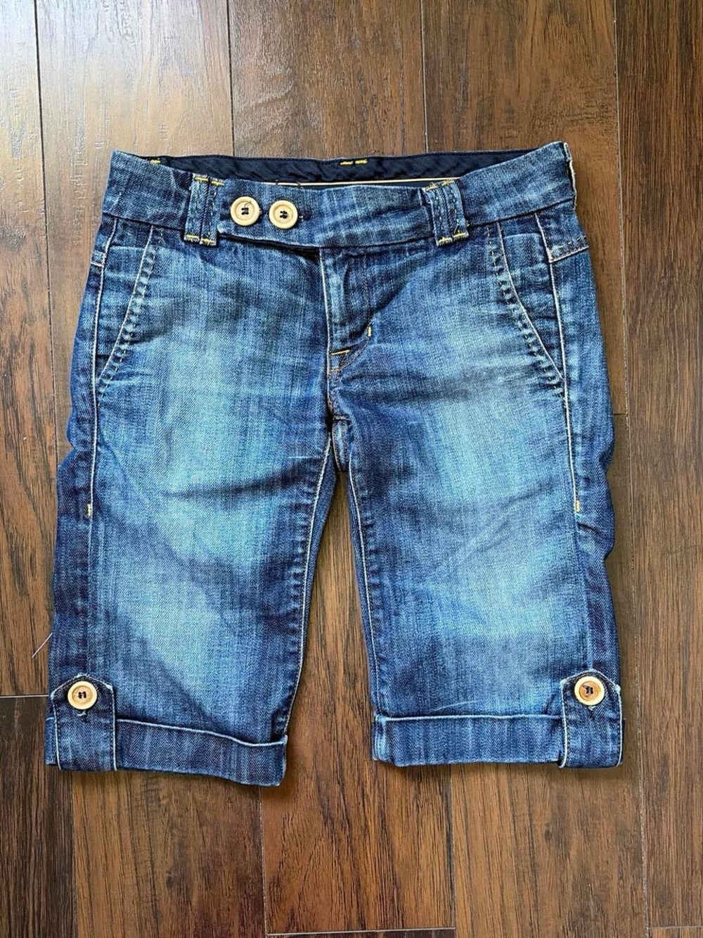Y2K Vintage fidelity Dark wash Shorts